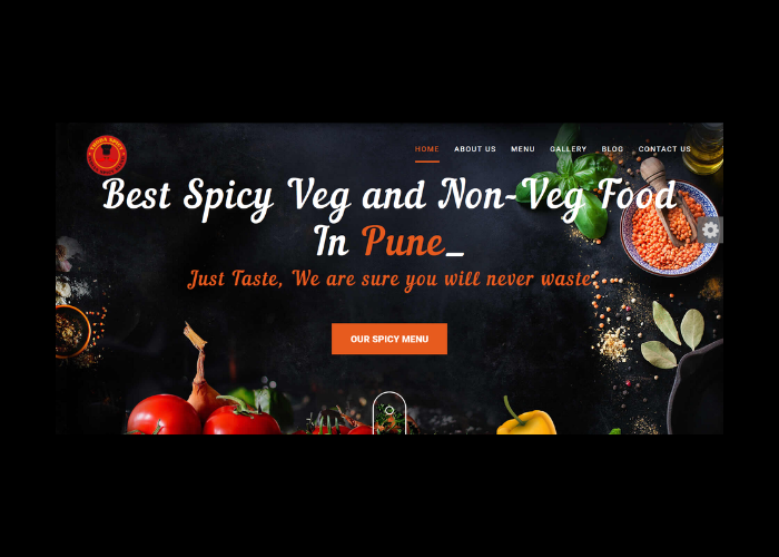 Restaurant Website devevlopment