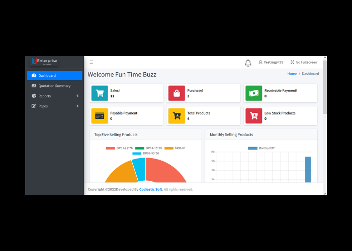 Billing Software development for retails industry.