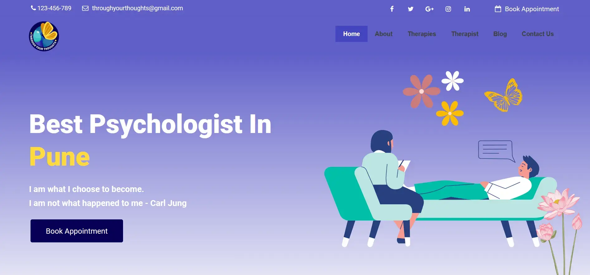 Psychotherapy Website Development